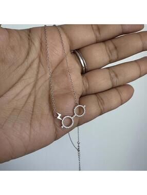 HARRY POTTER GLASSES NECKLACE